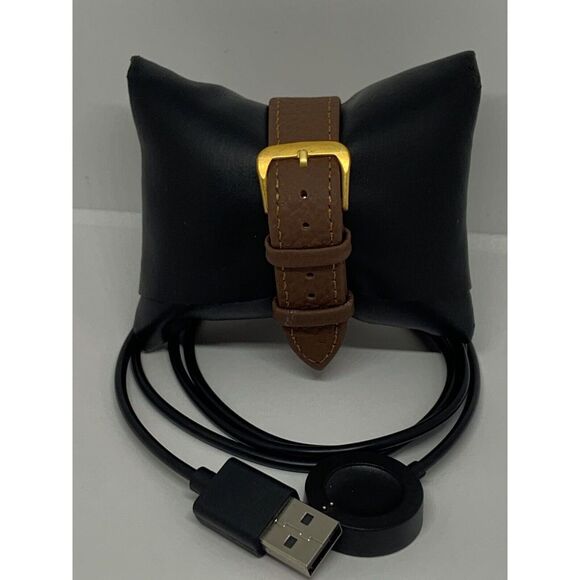 Fossil Gen 4 Authentic Digital Dial Smart Watch Custom Band FTW6015 QT455 - Picture 5 of 12